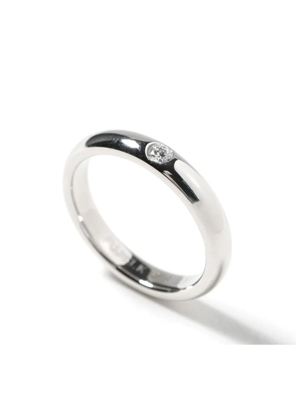 Harry Winston Round Cut Marriage Ring Brilliant Single Diamond Band